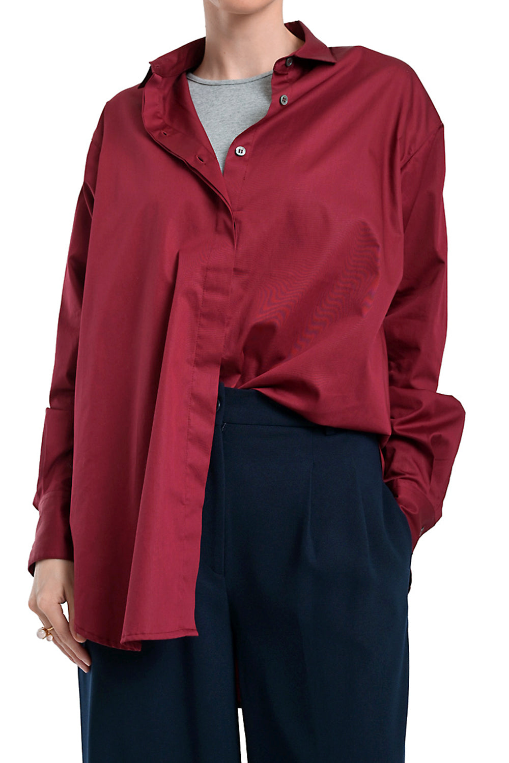 Carmon 801 Blouse - wine