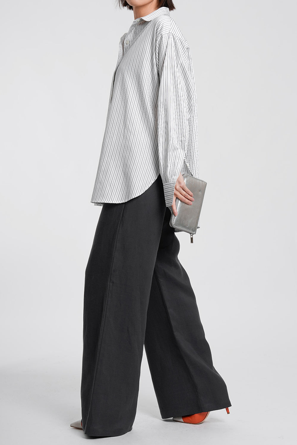 Carmon 1030 Blouse - white stripe