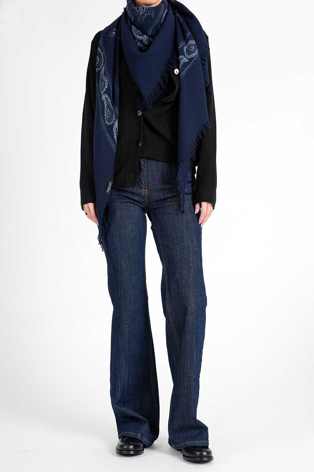 Fama Cardigan - black