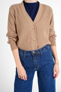 Fama Cardigan - caramel