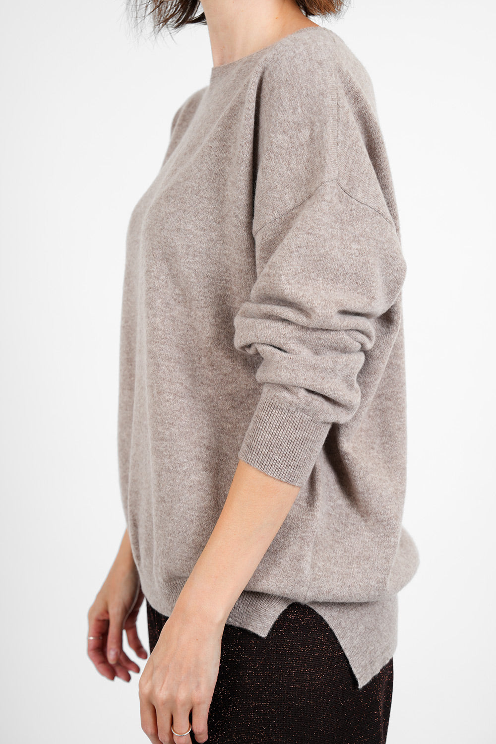 Mailin Wool Pullover - taupe
