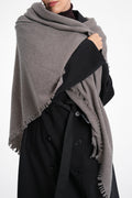 Quelara Wool Stola - taupe