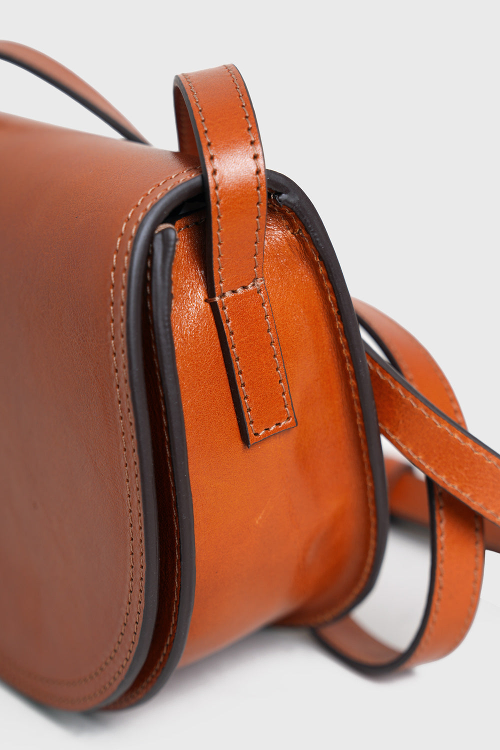 Selma Mini Bag - cognac