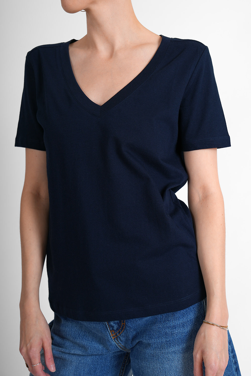Tali Organic Cotton Shirt - dark blue