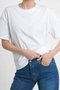 Tessa Organic Cotton Shirt - white
