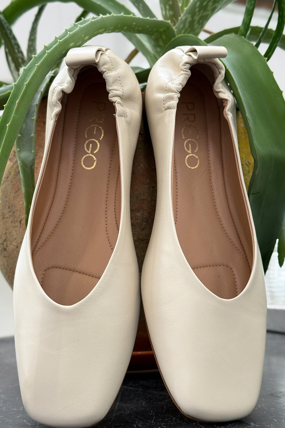 Zahra Nap Shoe - milk